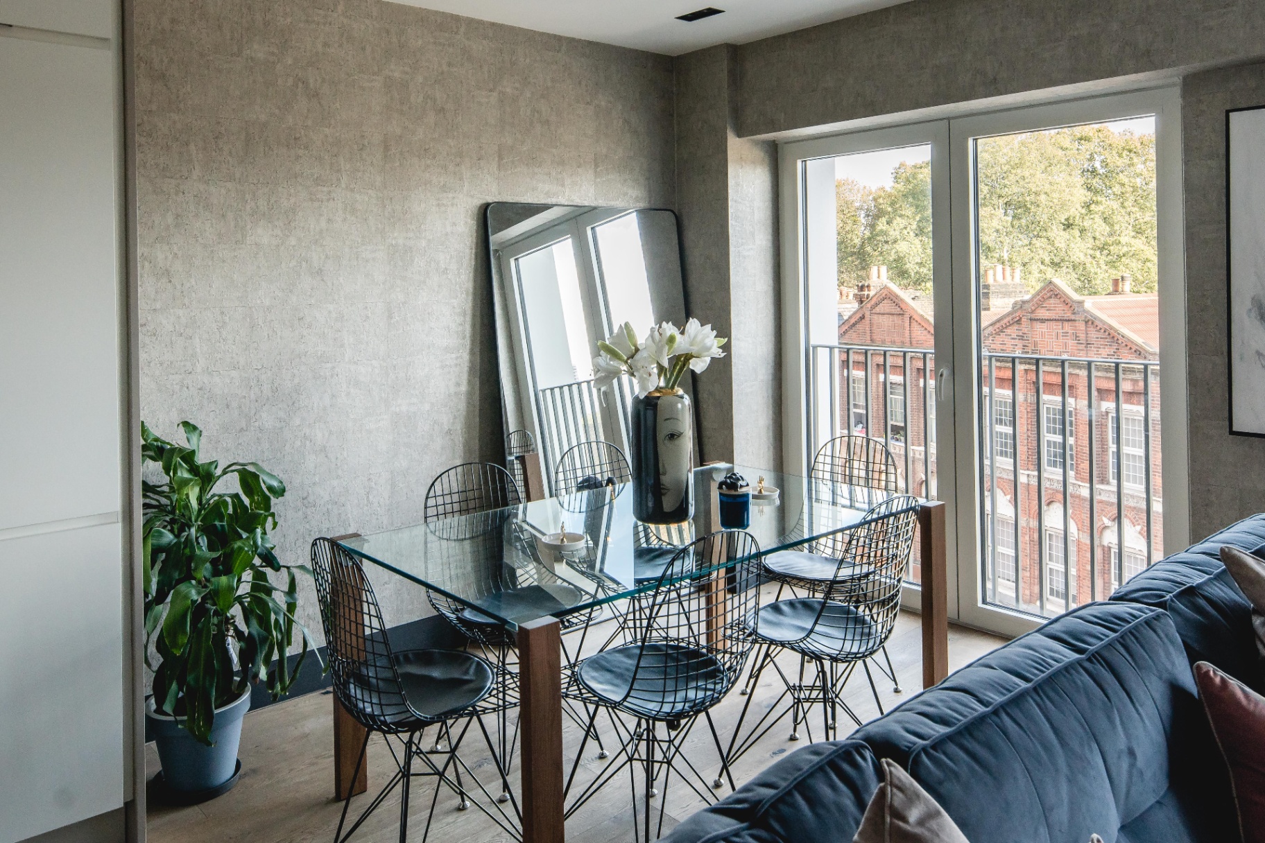 Modern vibe apartment staging detail 10